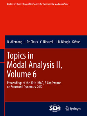 cover image of Topics in Modal Analysis II, Volume 6